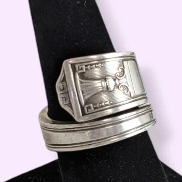 Antique Holmes & Edwards Cutlery Conversion Ring - Picture 2 of 6